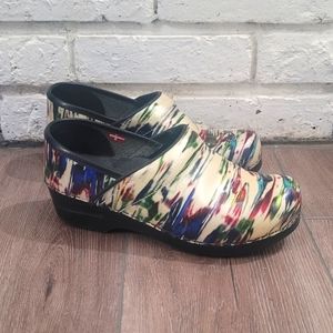Sanita Multi-Color Clog Size 37